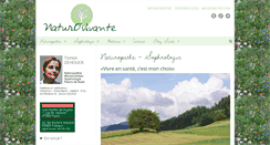 Desktop Screenshot of naturopathe-sophrologue.com
